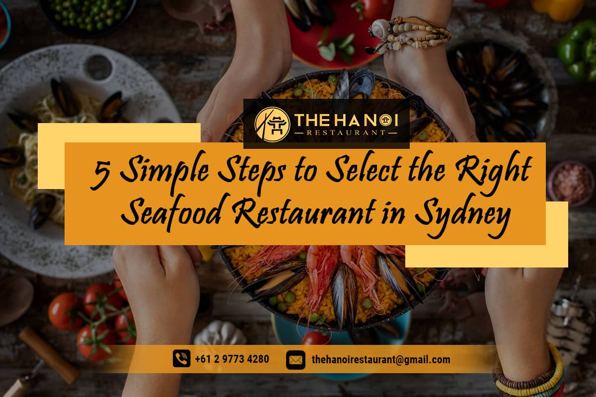 Right Seafood Restaurant in Sydney